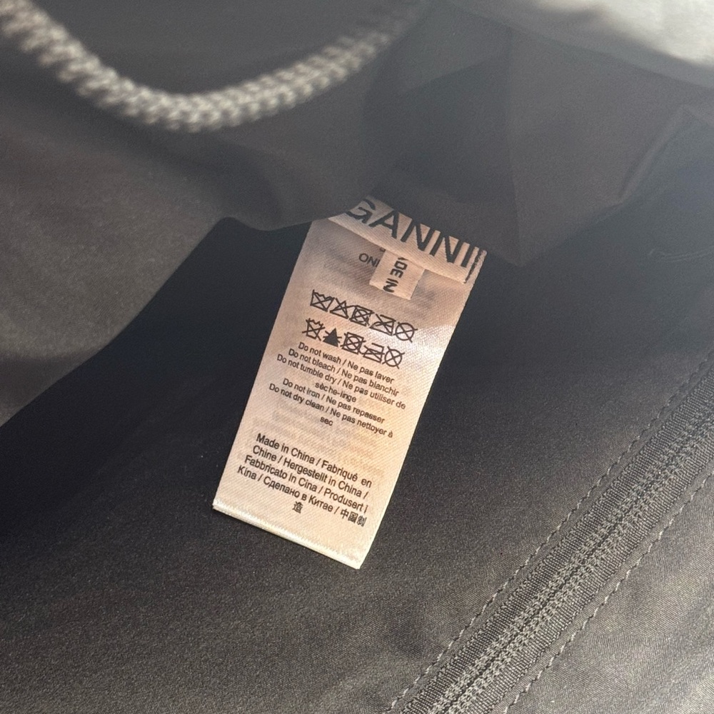 🆕 GANNI 🧿 NWOT Black Recycled Tech Backpack - Picture 11 of 12